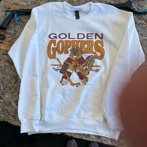 University of Minnesota Golden Gophers retro hockey sweatshirt